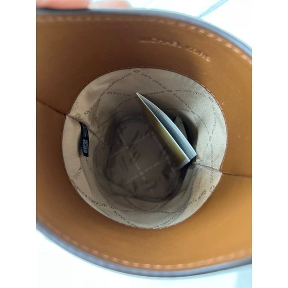 Michael Kors Wine Bottle Holder With Stripe Brown Multi - Picture 7 of 7